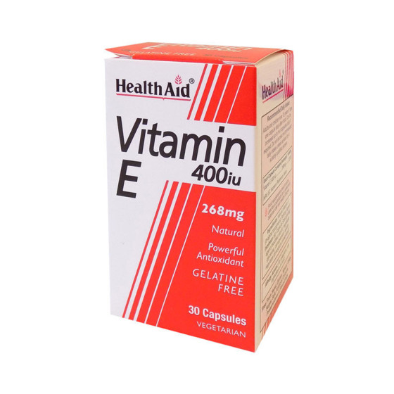 Health Aid Vitamin E 400iu 30 Φυτικές Κάψουλες